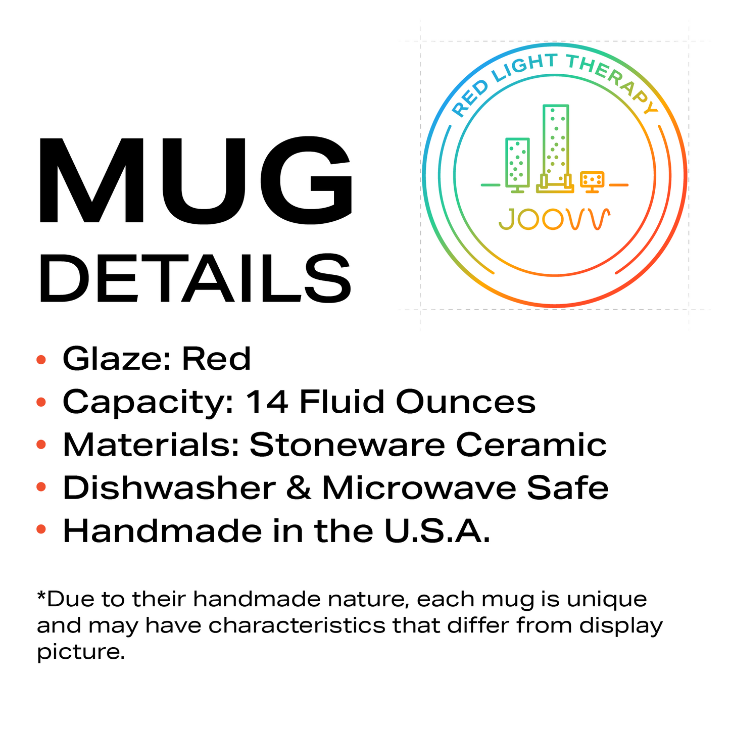 Joovv Mug Red