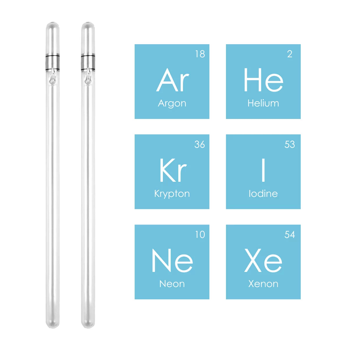 Set of 12 tubes NEW